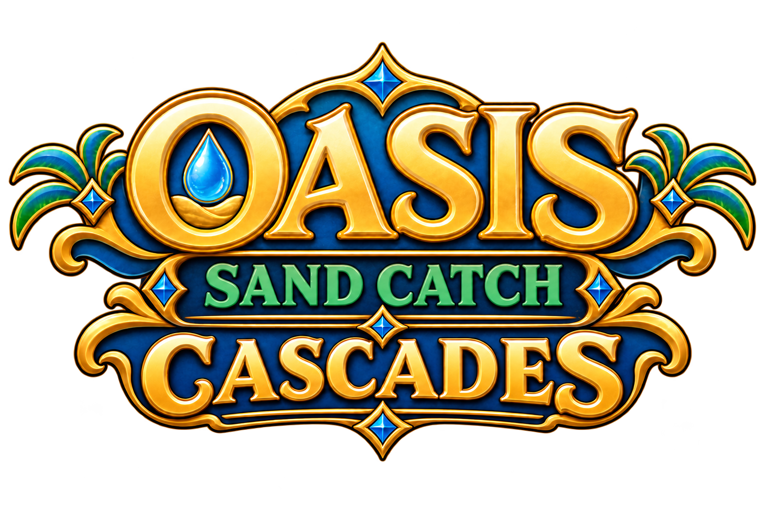 Oasis Cascades: Sand Catch logo